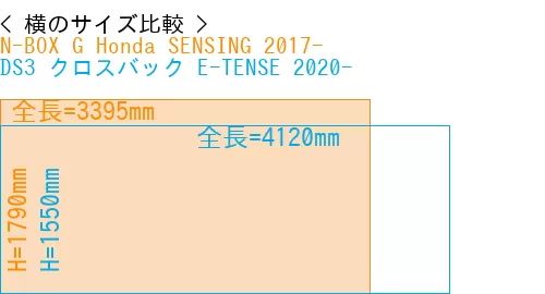 #N-BOX G Honda SENSING 2017- + DS3 クロスバック E-TENSE 2020-